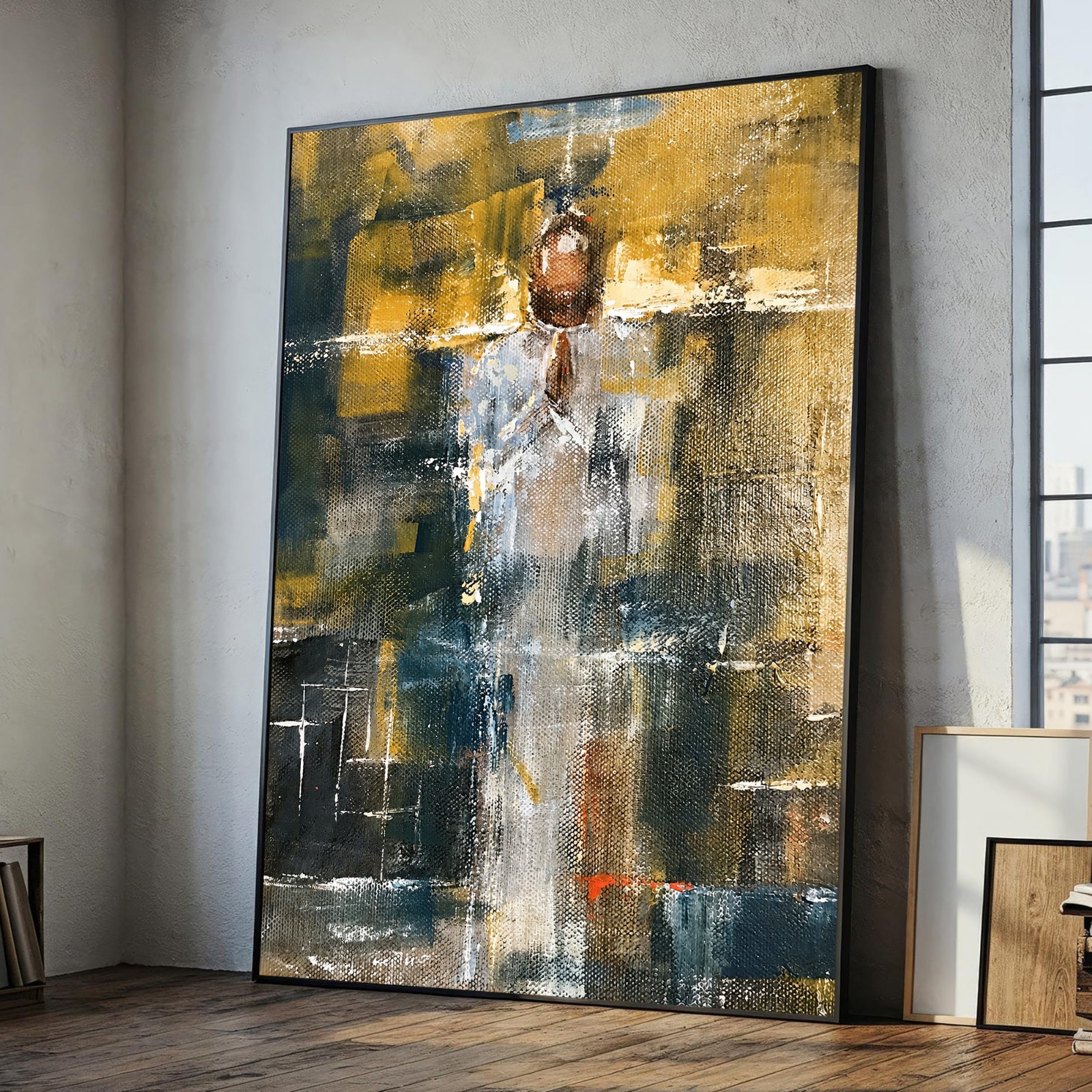Jesus Praying Canvas Print Christian Religious Wall Art Faith Home Decor