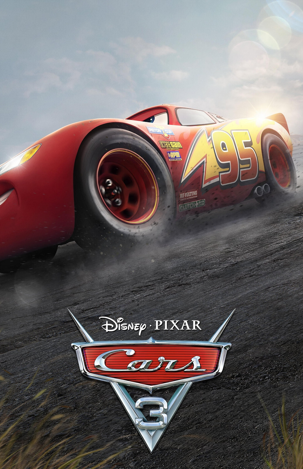 AA0827 Cars 3 Film By Brian Fee 2017 Disney Movie Poster 11×17