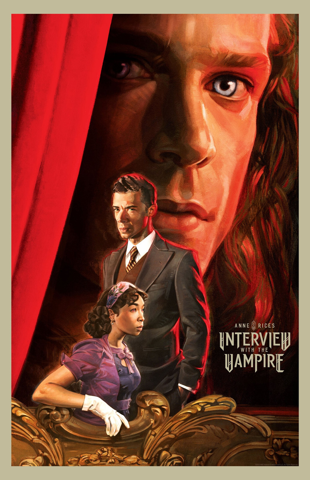 BB2031 Interview with the Vampire Show 2022 Artwork Movie Poster 11×17