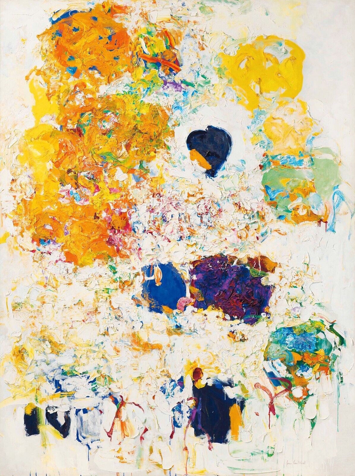 Joan Mitchell : Blueberry : Archival Art Print