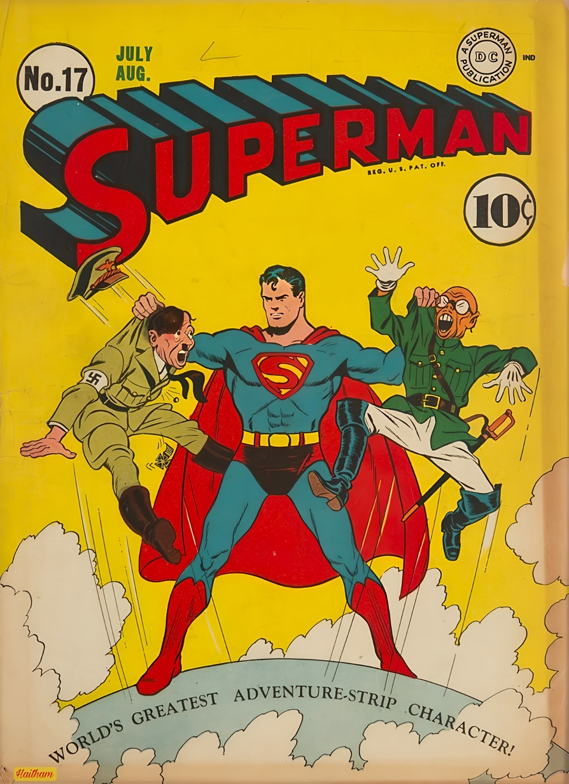 Superman Vintage Comic Book Poster Premium Photo REPRINT 4 Sizes #2