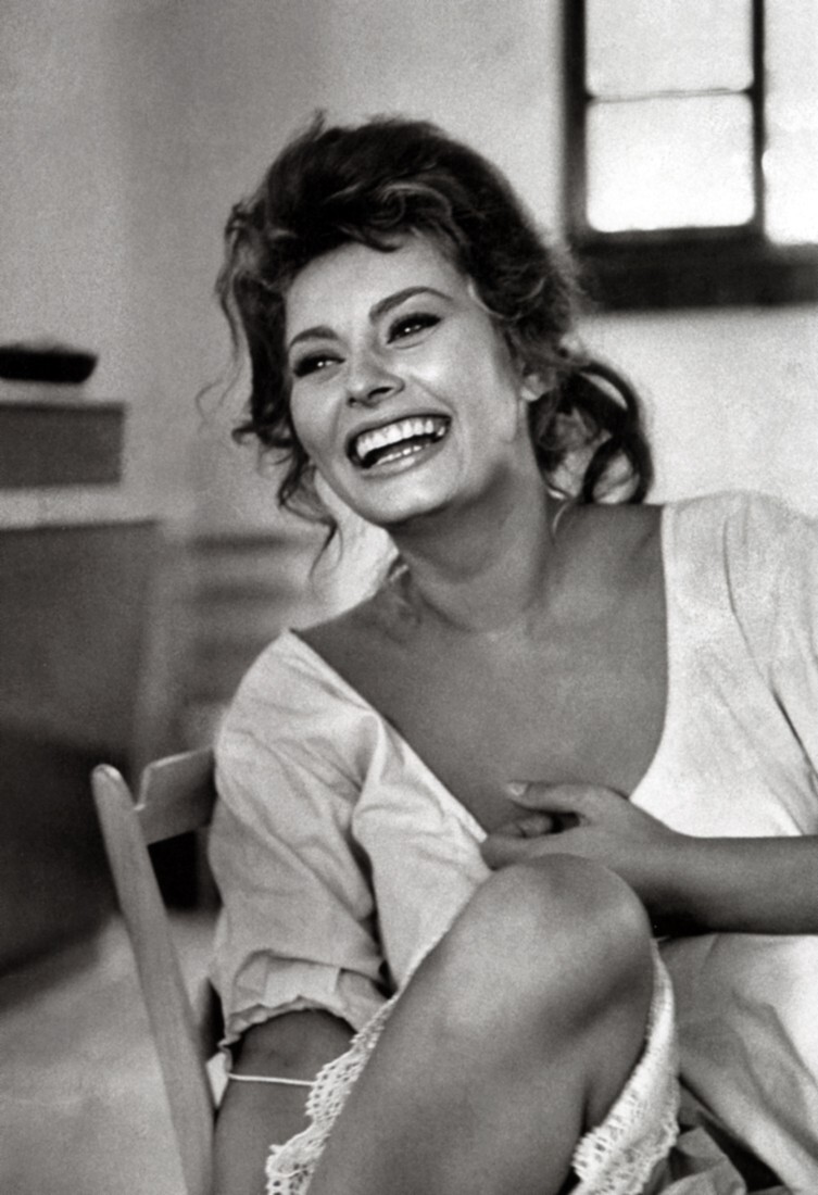 Sophia Loren Poster, Smiling, Beautiful, Italian Actress