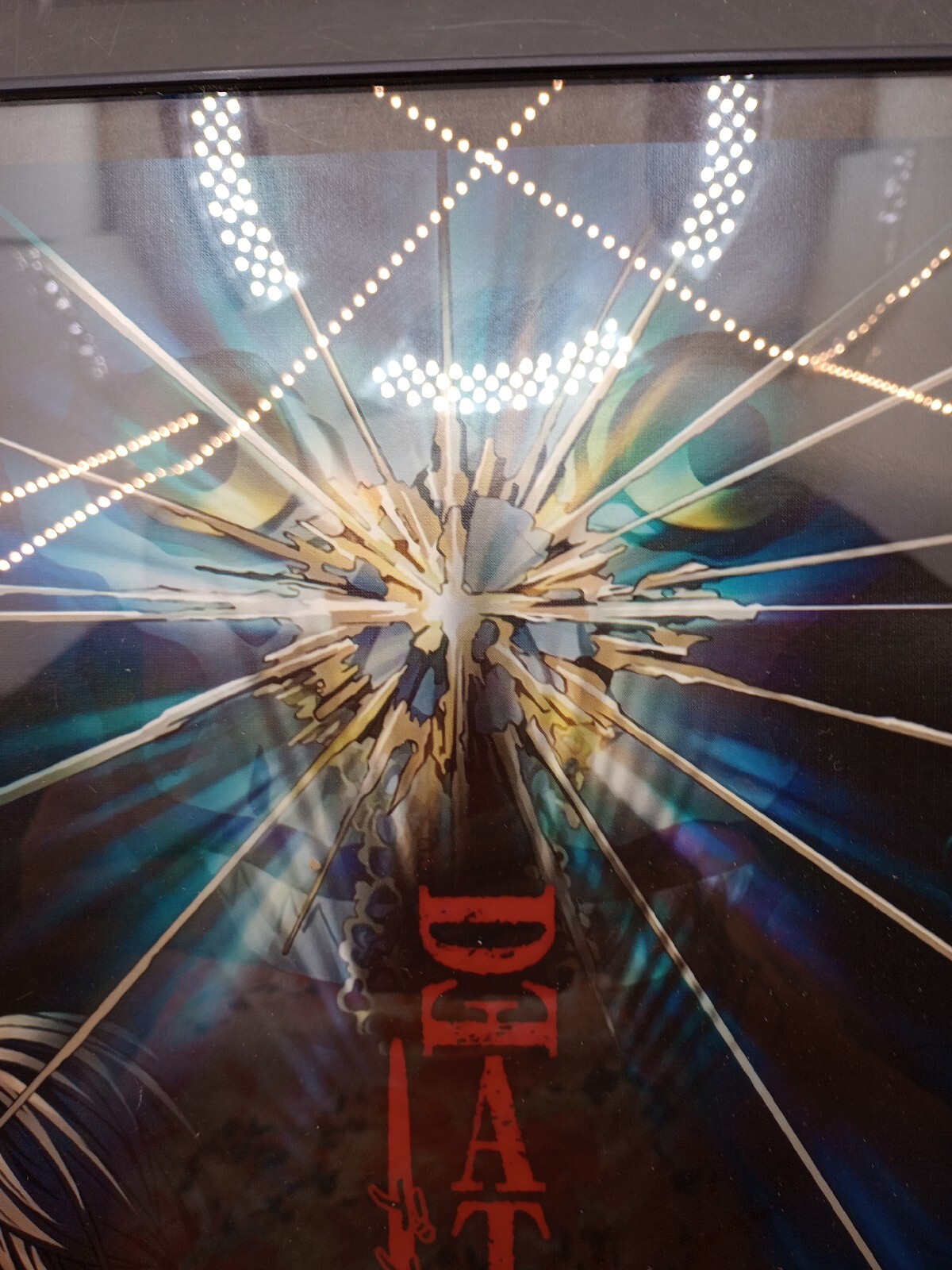 Death Note – Manga / Anime TV Show Poster / Print (Duo – Light Vs. L) Framed