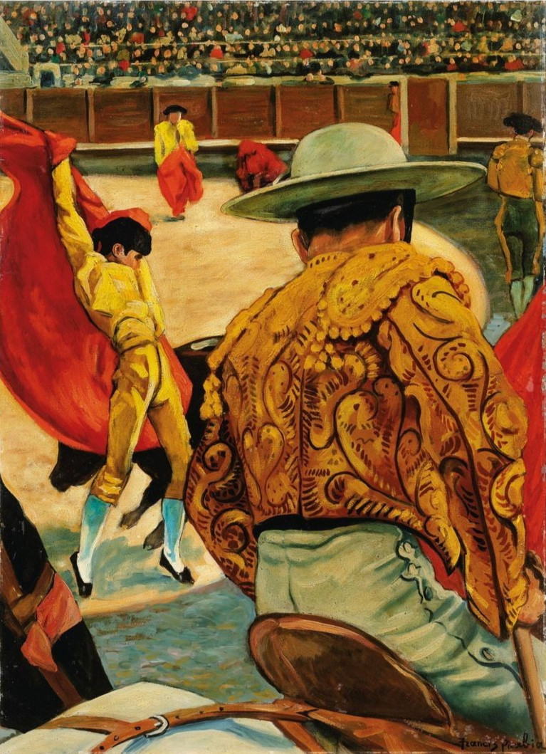 Francis Picabia Bullfighting (The Matador in the Arena) : Art Print 1940–41