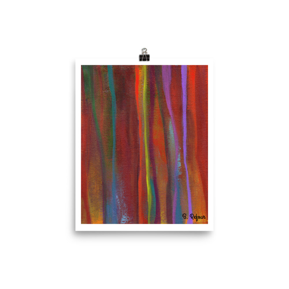 Embrace, Fine Art Reproduction, Abstract Art Print