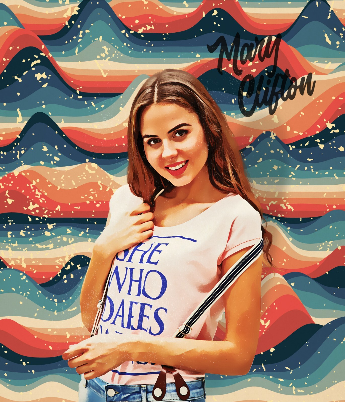Customised Retro style portrait | Vintage style portrait print | Old style print