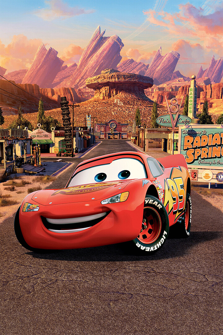 Cartoon Cars Movie Art Wall Indoor Room Outdoor – POSTER 20×30