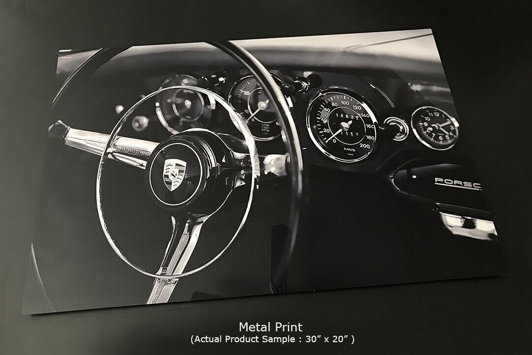Porsche 917 Le Mans Art: Metal Print-Gallery Canvas-FujiFilm Poster