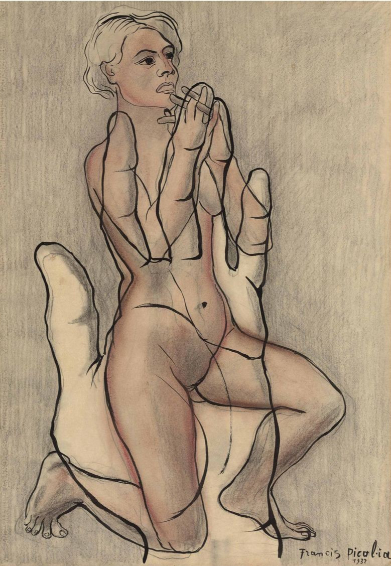 Francis Picabia The Prayer – Transparencies : Archival Quality Art Print 1932