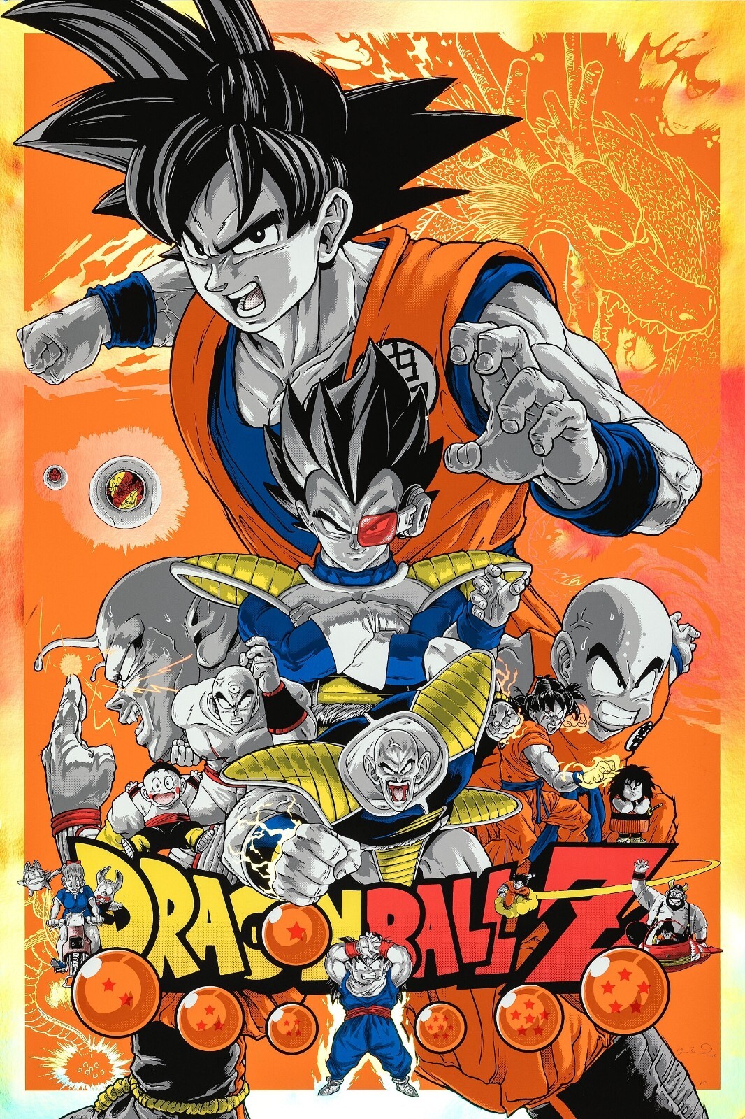 Dragon Ball Z Anime TV Show Series PREMIUM POSTER MADE IN USA – LAS903