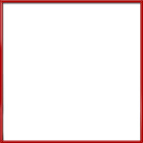 RED POSTER / PRINT FRAME (SIZE: 16″ X 16″) (MATERIAL: PLASTIC)