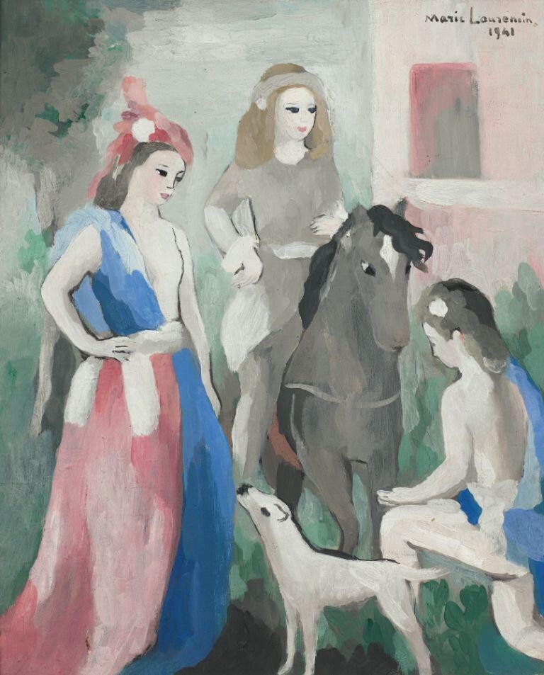 Horse : Marie Laurencin : 1941 : Archival Art Print