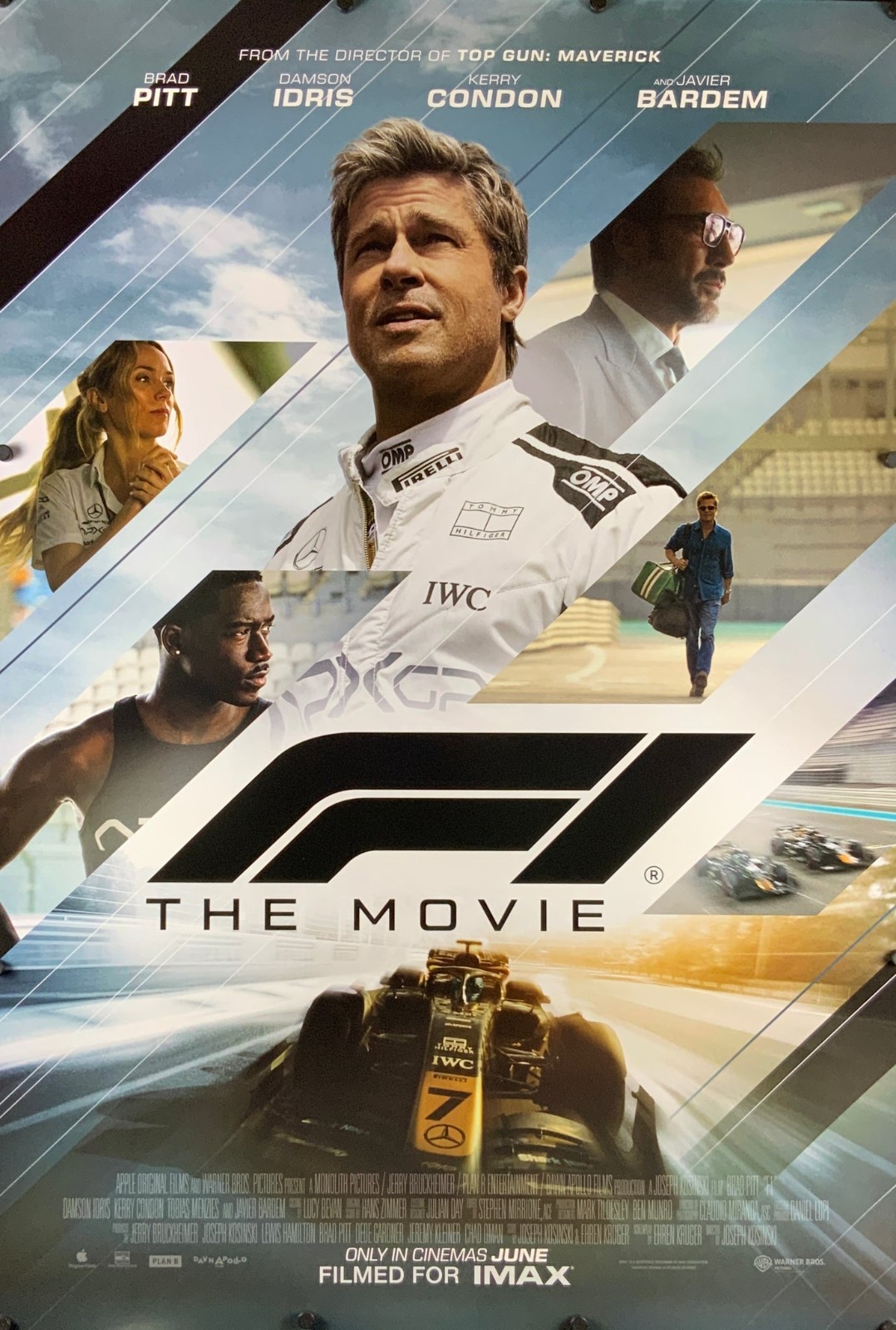 F1 (2025) Movie Poster, High Quality Print, Wall Art, Home Decor