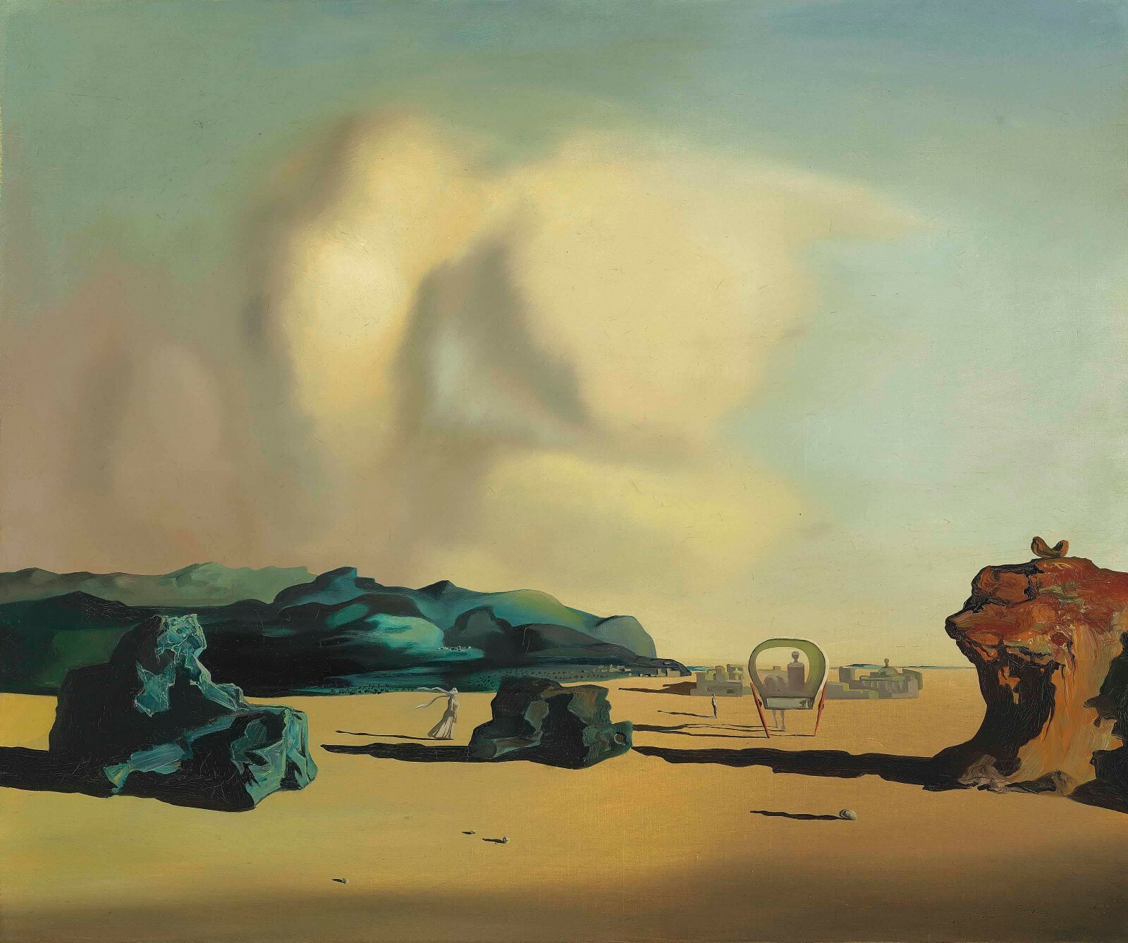 SALVADOR DALI Art Poster or Rolled Canvas Print «Moment of Transition»