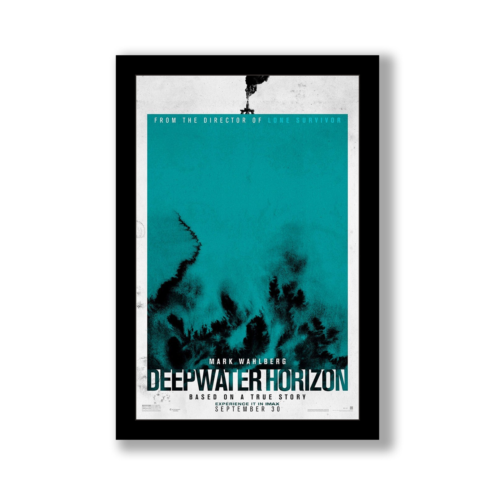 DEEPWATER HORIZON – 11×17 Framed Movie Poster by Wallspace