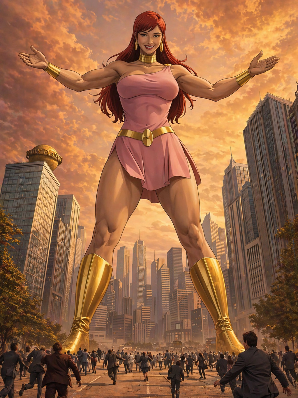 Giantess Premium POSTER MADE IN USA Fan Gift