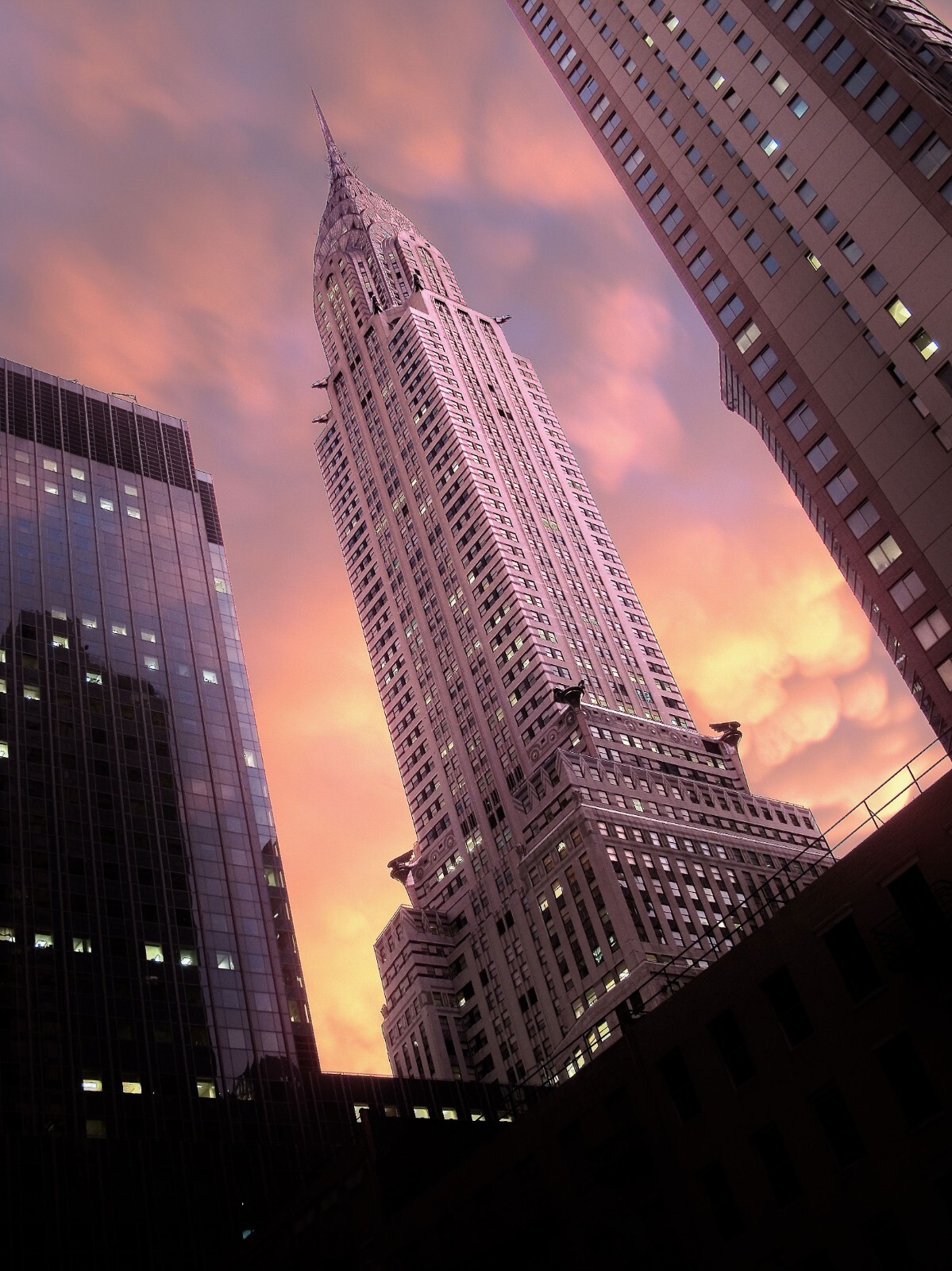 CHRYSLER Building in New York City Manhattan Sunset POSTER PICTURE PHOTO PRINT