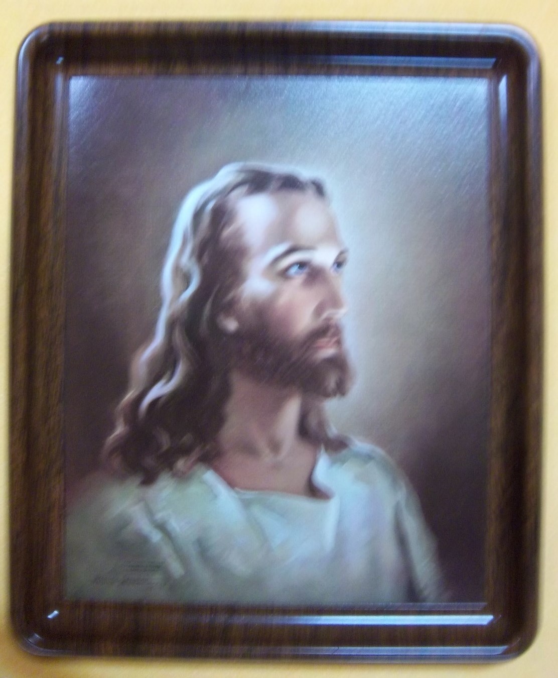 Sallman prints – various – 8 x 10 inches – with frame