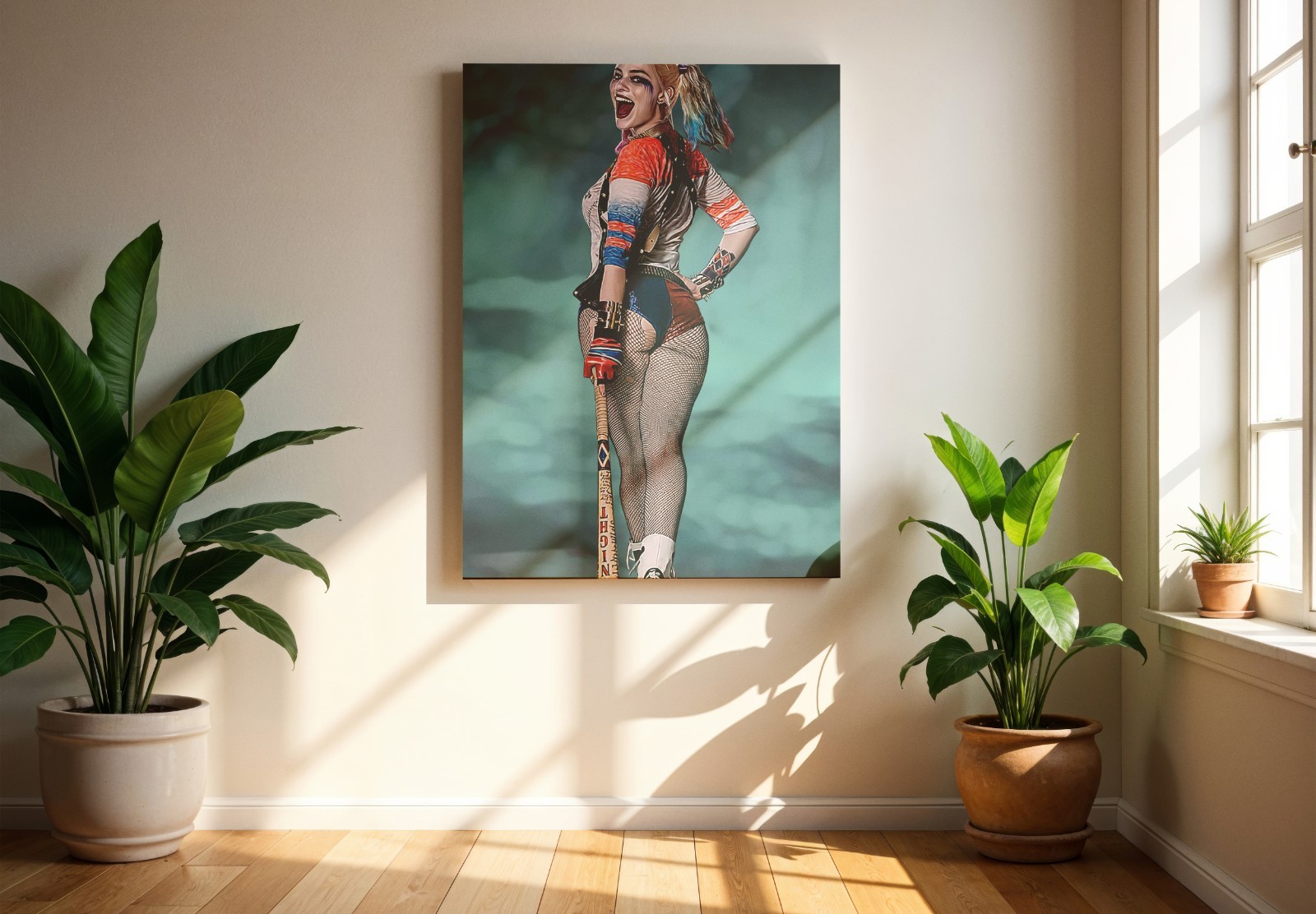 Margot Robbie Harley Quinn Poster or Canvas – Margot Robbie Wall Art