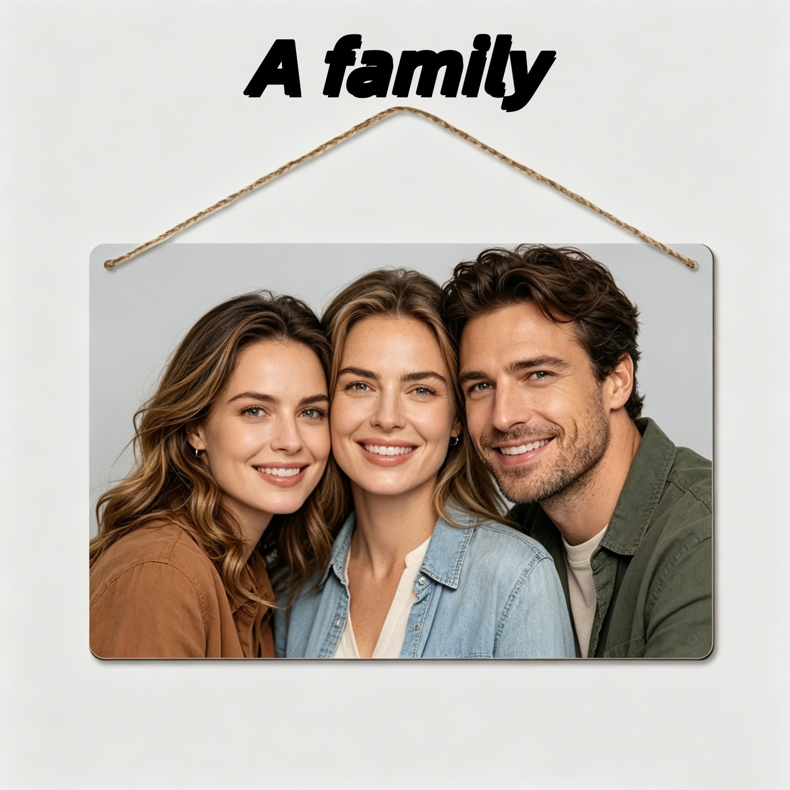 Custom 8×12 Wood Art Print – Personalized Photo Gift for Family & Best Friend
