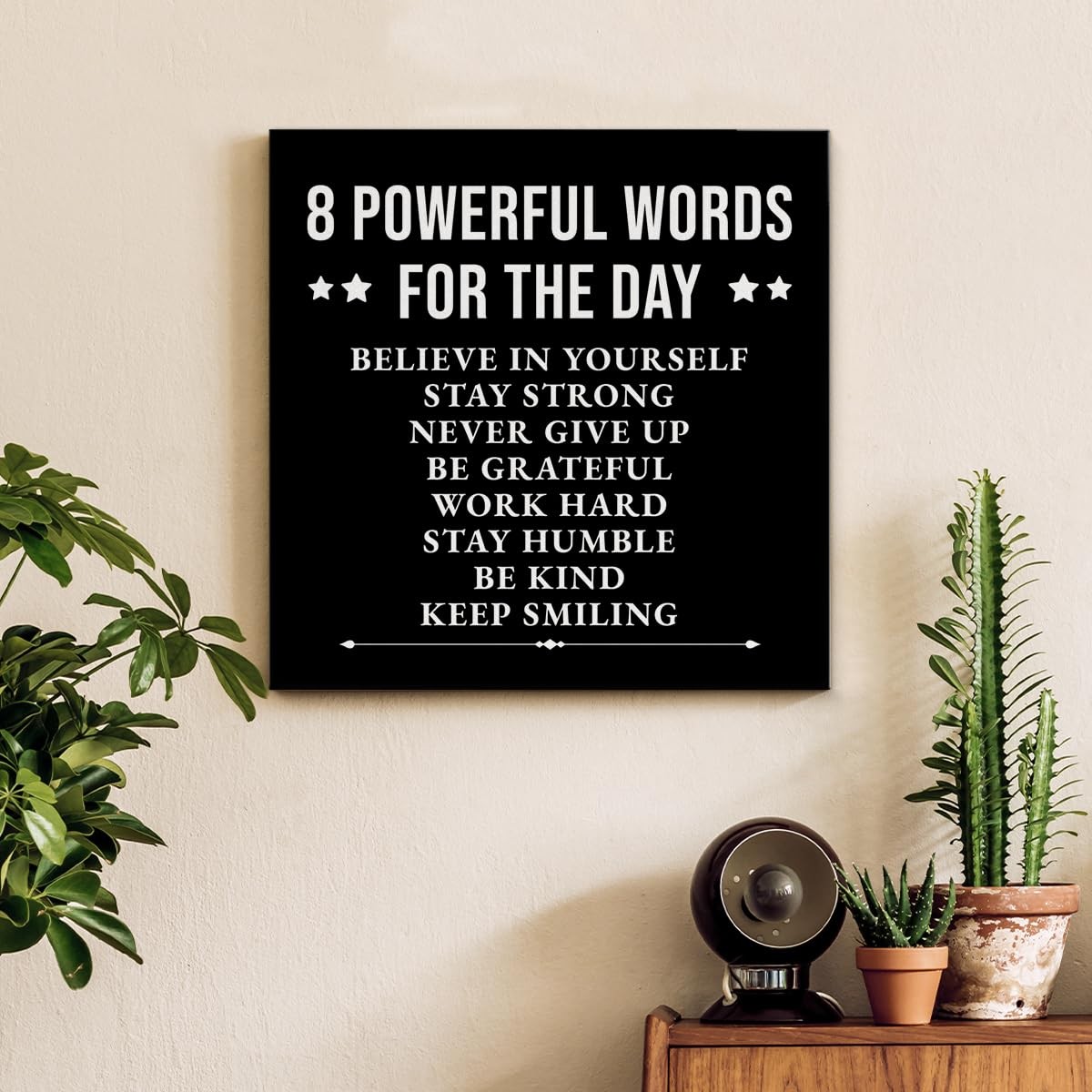 Inspirational Wall Decor, Motivational Canvas Painting Wall Art for Men Teen …