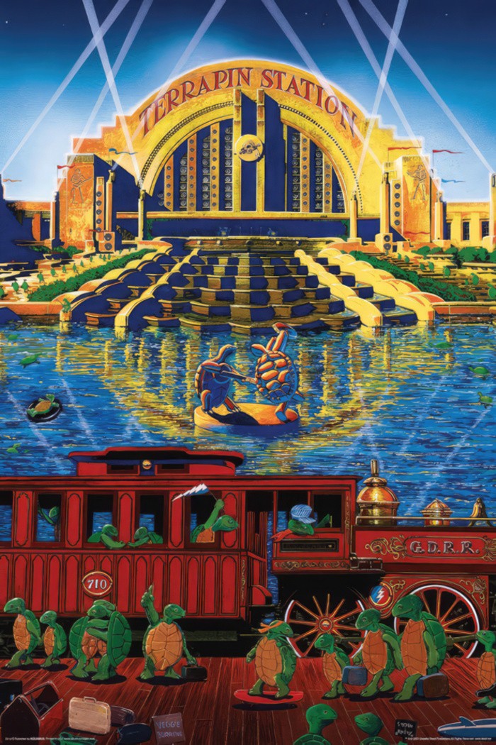 Grateful Dead – Music Poster (Terrapin Station) (Size: 24″ x 36″)