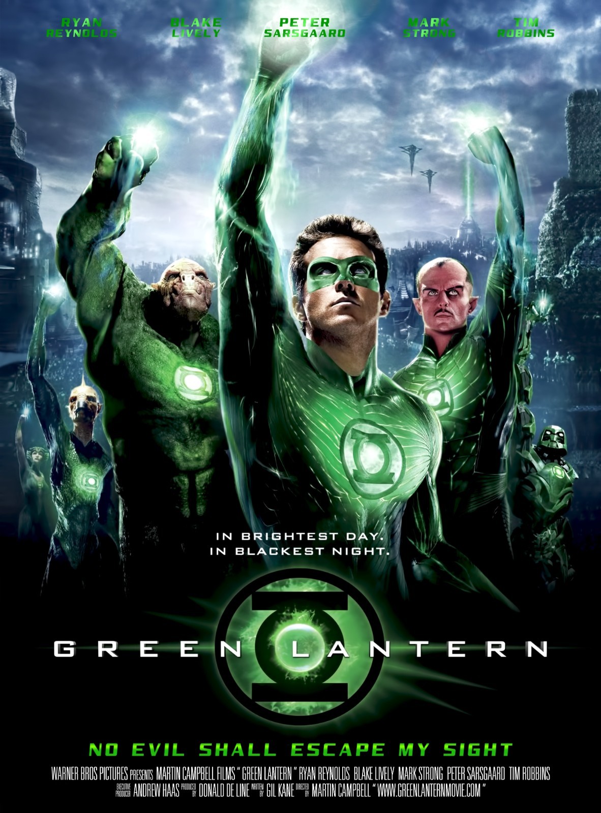 Green Lantern 2011 Movie Poster Quality Choose your Size