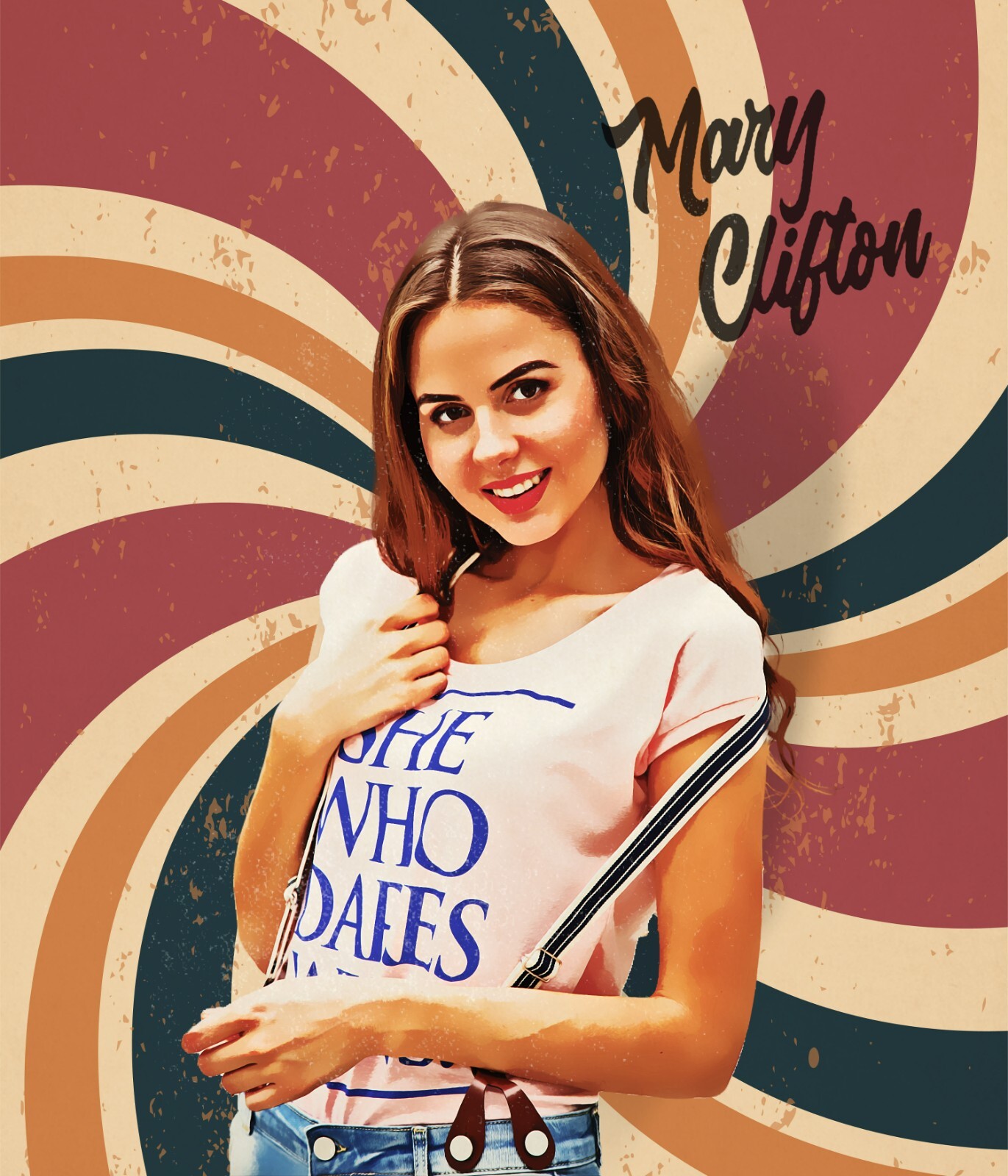 Customised Retro style portrait | Vintage style portrait print | Old style print