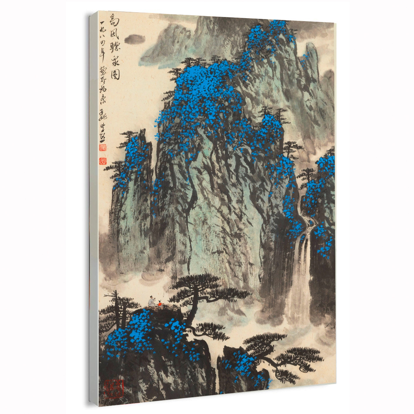 1921 Shinobazu Pond (Chinese) Poster or Canvas Fine Wall Art Home Decor Print