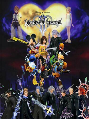 286604 Kingdom Hearts 2 Boy Game PRINT POSTER
