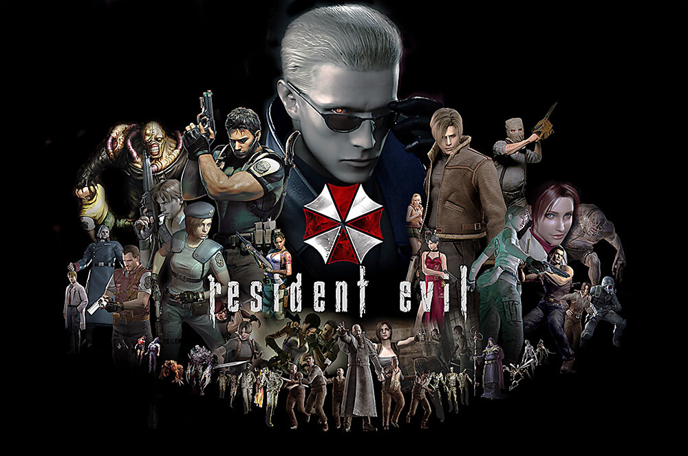 Resident Evil 2 3 4 5 N64 GameCube PS1 PS2 Premium POSTER MADE IN USA – REE002