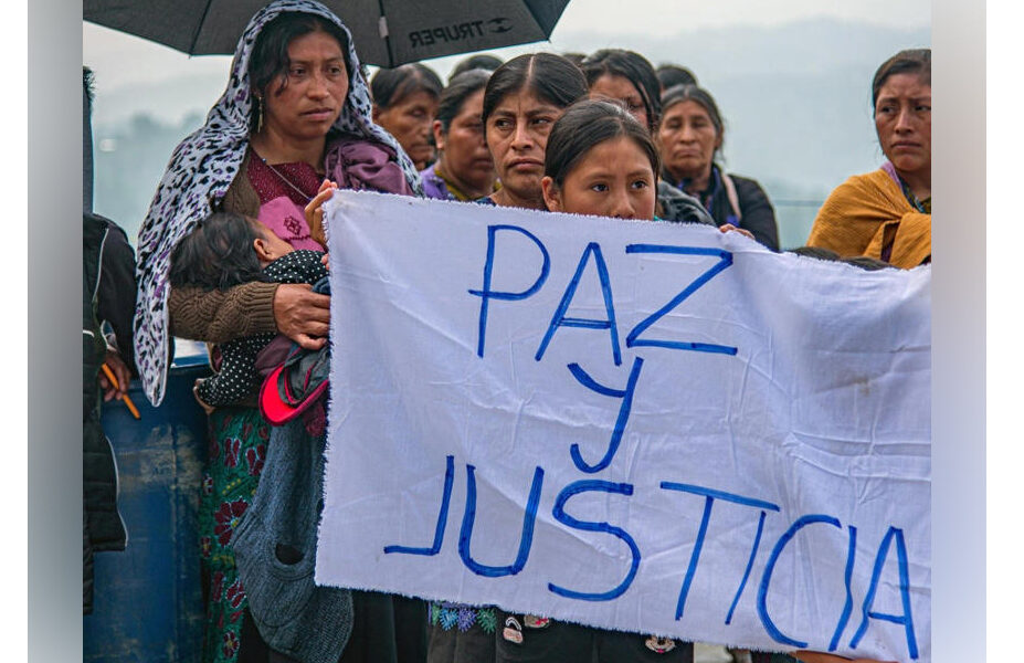Protestan indígenas por violencia en Chiapas y repudian la farsa electoral