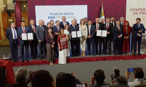 Firman 23 estados el Plan de salud IMSS Bienestar, atenderá a 53 millones de mexicanos