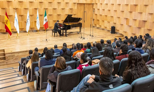 UAEMéx participa en la gira internacional del pianista español José Luis Nieto