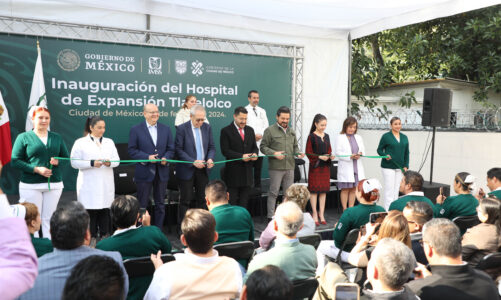 Inauguran Hospital de Expansión Tlatelolco
