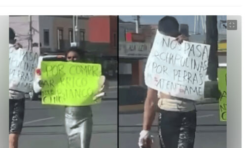 CJNG obligó caminar con vestido, descalzos y con un letrero a hombres, en Aguascalientes