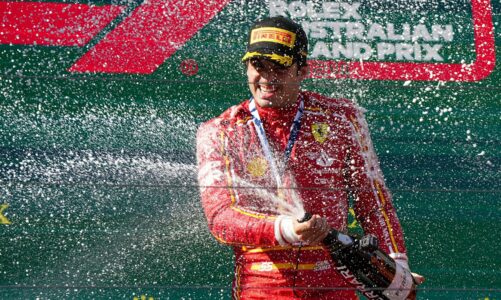 Ni Verstappen, ni “Checo”; Carlos Sainz gana GP de Australia