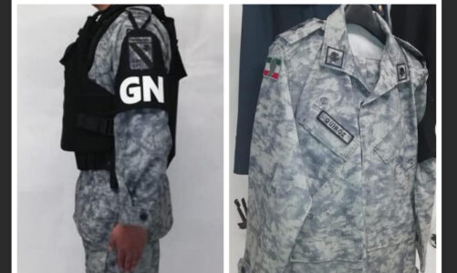 Generales “piratas”,  de GN con uniformes originales