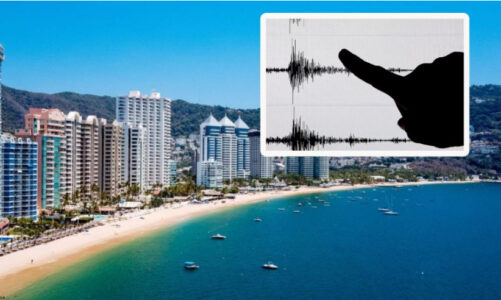 Hoy Sismo de magnitud 4 sacudió  playas de Acapulco