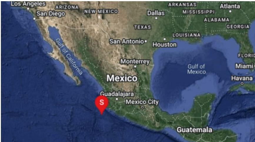 Hoy sismo de magnitud 5.5 sacudió Jalisco