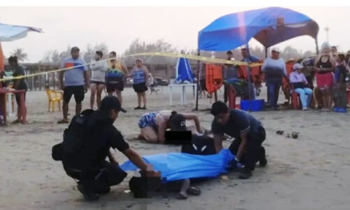 Fallecen ahogados 4 turistas de Ecatepec, en playa de Veracruz