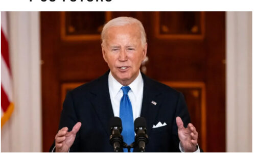 Joe Biden no aceptó preguntas sobre el encuentro el con ex mandatario Donald Trump.