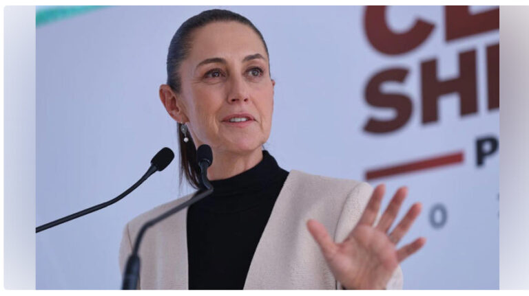 Claudia Sheinbaum felicita el triunfo de la izquierda en elecciones legislativas de Francia