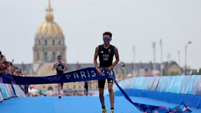 Con remontada dramática Alex Yee gana oro en Triatlón Varonil