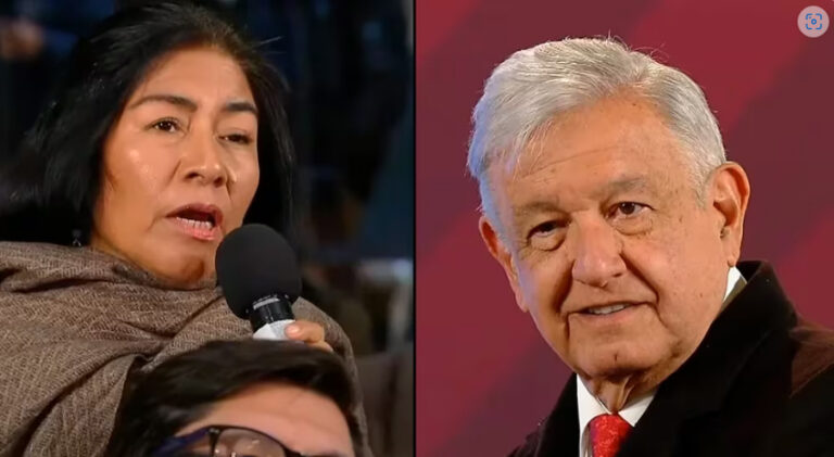 Periodista Reyna Haydee expone a AMLO; no la dejan pasar a ‘La Mañanera’