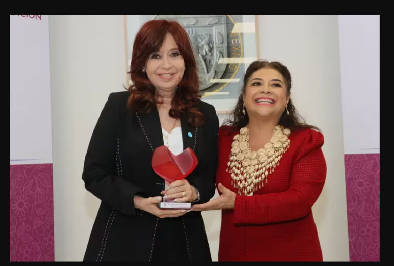 Clara Brugada se reúne con Cristina Kirchner para intercambiar ideas sobre América Latina