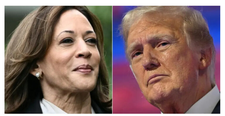 Trump acepta debatir con Kamala Harris