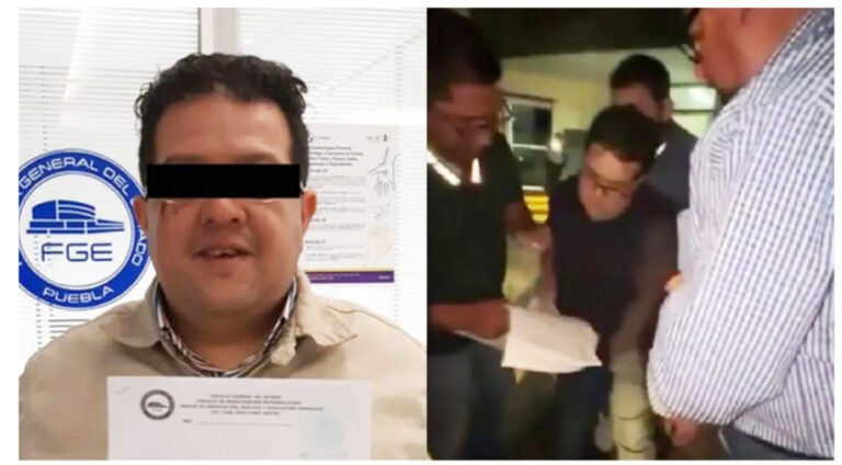 Por extorsión detienen al periodista Arturo Rueda director del Diario Cambio, en Puebla