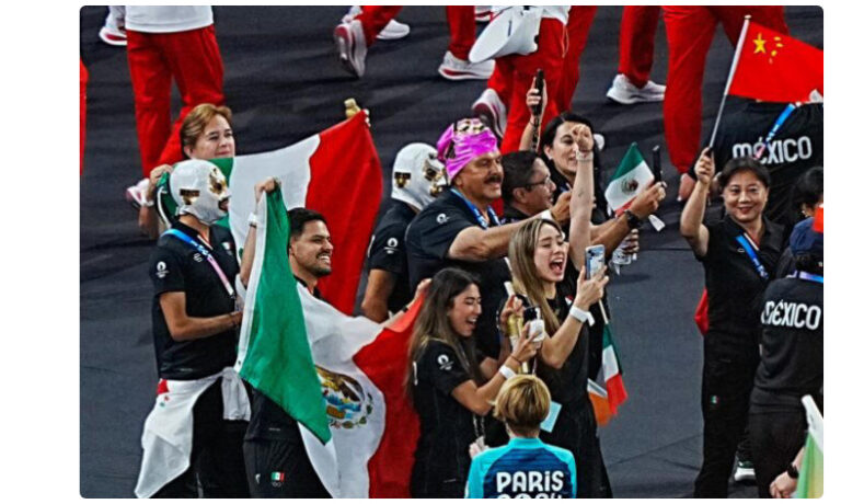 Así desfilaron los atletas mexicanos en la ceremonia de clausura