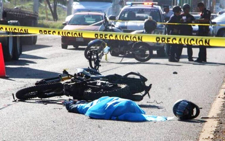 Mortal el 38 por ciento de accidentes en motocicleta 